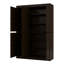 Garde-manger 100% en bois massif avec portes Shaker, tablettes réglables, largeur 48,5 po, hauteur 71,5 po-1515926623