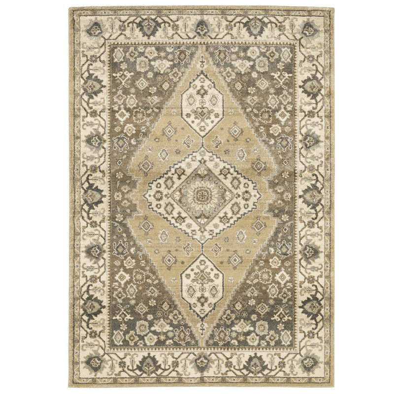 Caryll Oriental Indoor Rug, Rectangle 5'3" x 7'7"