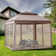 11X11ft Pop Up Instant Gazebo Tent With Mosquito Netting