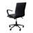 Mid-Back Designer Upholstered Swivel Executive Office Chair with Armrests-1860959590-1860959591