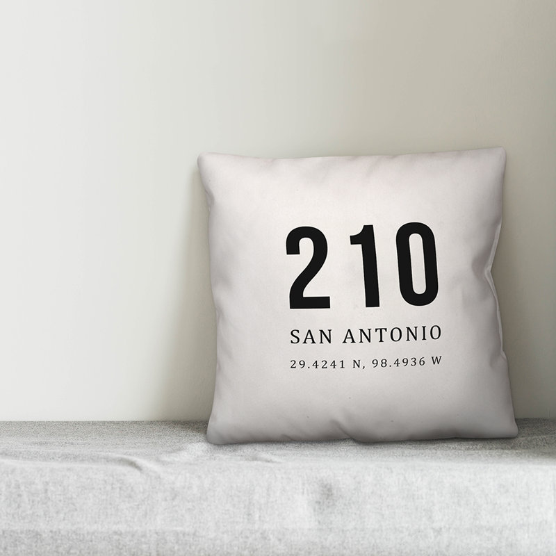 Outdoor Reversible Throw Pillow