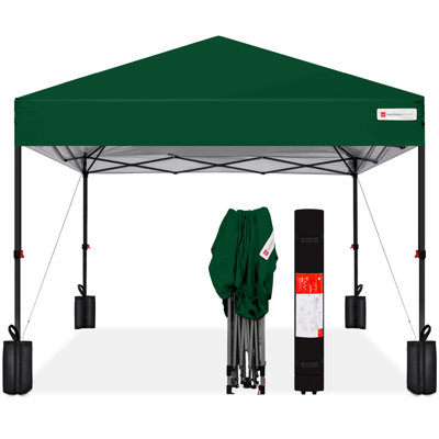 118'' W x 118'' D Steel Pop-Up Canopy