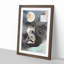 Moon on Musashi Plain by Tsukioka Yoshitoshi - Picture Frame Painting Print-55610342-55610344