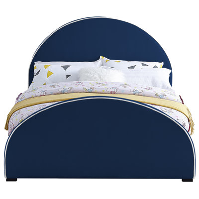 Hilbrand Upholstered Unfinished Panel Bed