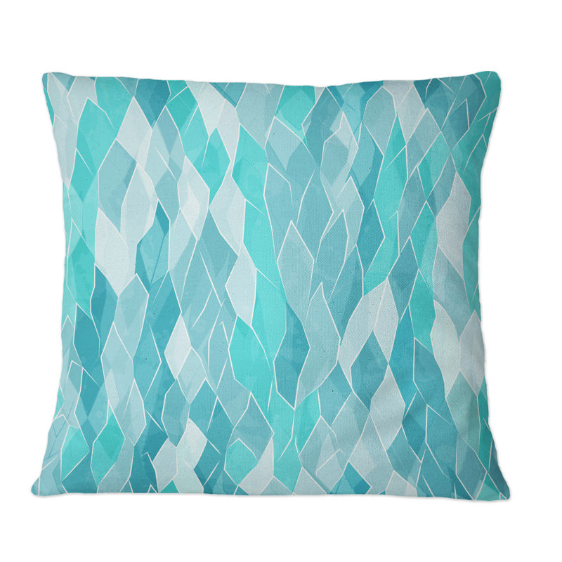 Geometric Throw Pillow, 16" x 16"
