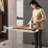 Metal Closet-Embedded Foldable Ironing Board