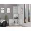 Armoire de bar Syrah, deux tablettes extérieures, blanc-960630390