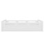 Low Profile Floor Platform Bed with Built-In Guardrails-130646837