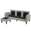 3 Seater Cotton Blend Sofa-708115728
