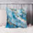Abstract Blue Crystal Marble Geode VII Modern-99960017