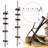 10-Pack Wall Mount Eyeglass Display Rack with Security Lock