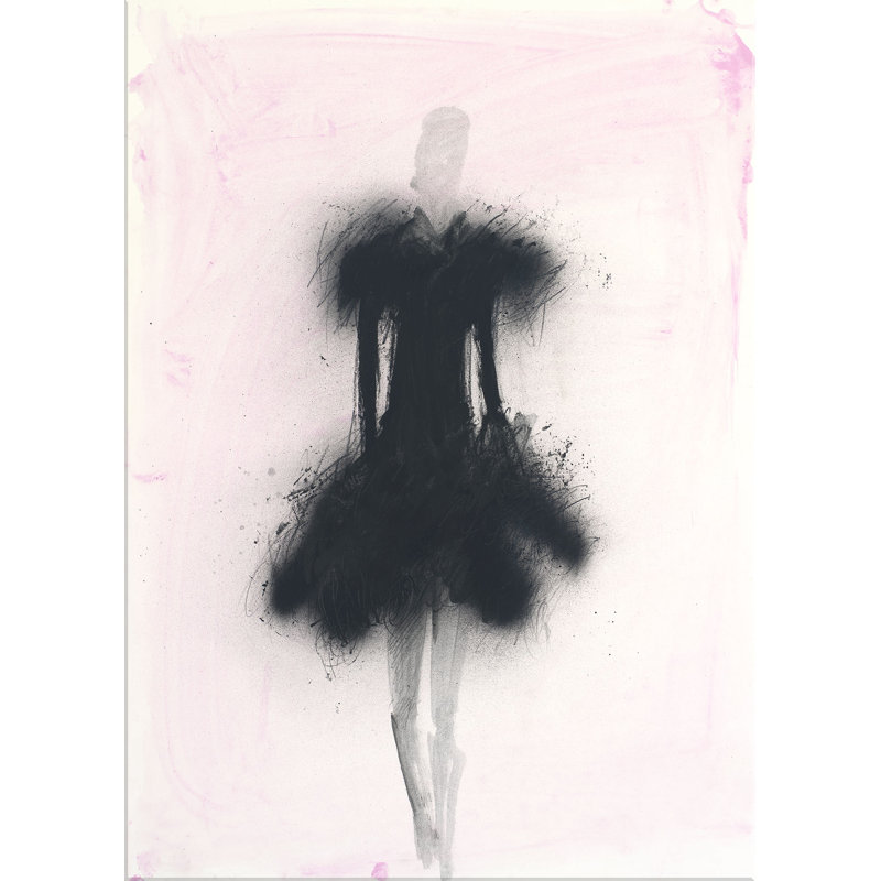 Pink Dress Print