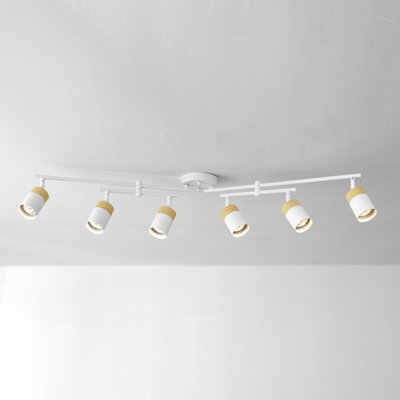42'' 6 -Light Fixed Track Track Kit with Dimmable and Adjustable Head