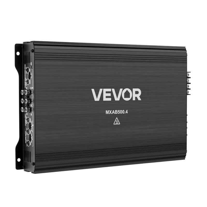 Amplificateur audio de voiture à 4 canaux 4 Ohm Stable Bridable Class A / B Full Range Amp Max Power 4 x 250W @ 4 Ohm / 4 x 500W @ 2 Ohm for Car SUV Truck Off-Road