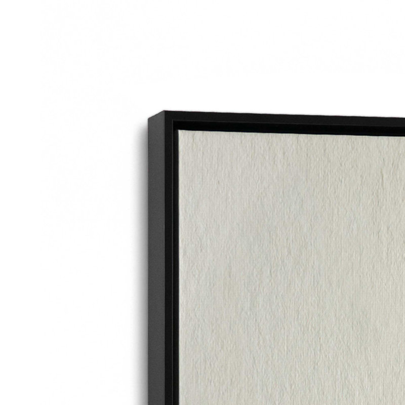 «Gentle Waves», reproduction sur toile, H 12,75 po x l 12,75 po, Noir satiné