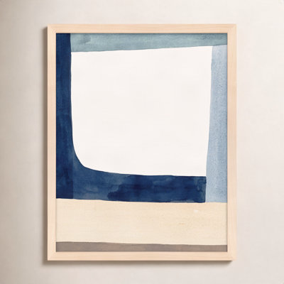 Composition In Blue 1 by Julia Balfour