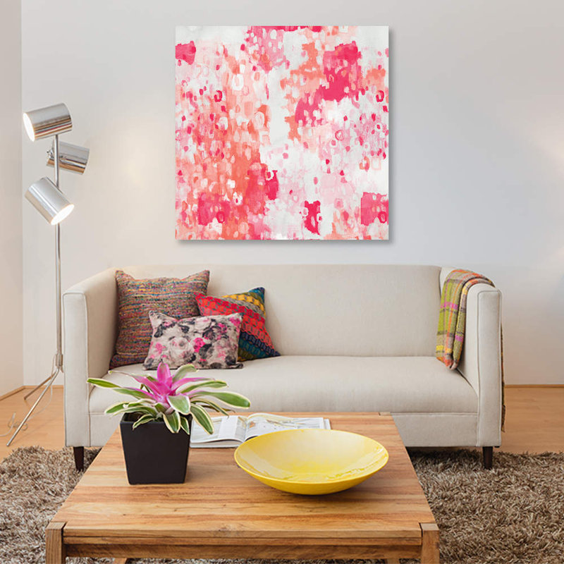 « fruit poinçon i », impression sur toile, H 26 po x l 26 po x P 1,5 po, Toile tendue, Pas de tapis