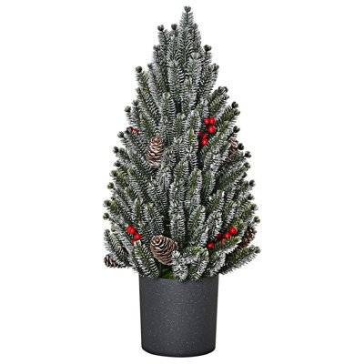 Arbre de Noël artificiel miniature 18 po