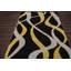 Tapis zone noire en laine