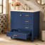 Ensemble de meuble-lavabo moderne avec lavabo 30 po, meuble-lavabo moderne avec porte à fermeture douce et 3 tiroirs, structure en bois massif