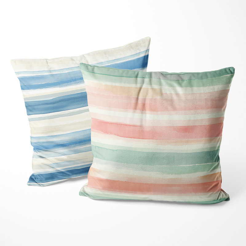 Coussin Modern Modern - Calm Horizon, H 18 po x l 18 po