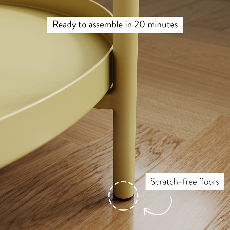Table de bout avec rangement 