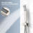 16" Complete Shower System with Rough-in Valve-65226542