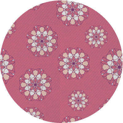 Tapis rose Gotterdammerung
