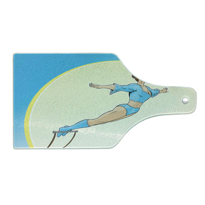 Planche à découper en verre trempé Ambesonne