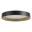 Nix 9-in Black dimmable LED Flush Mount-609115615