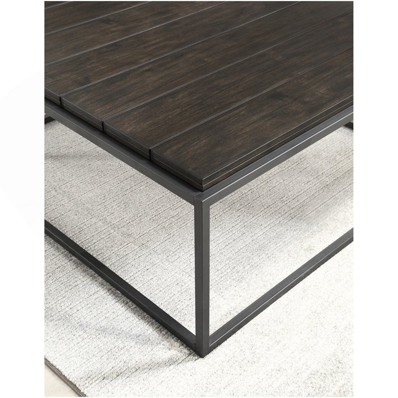 Tekoa - Table basse - Brun foncé