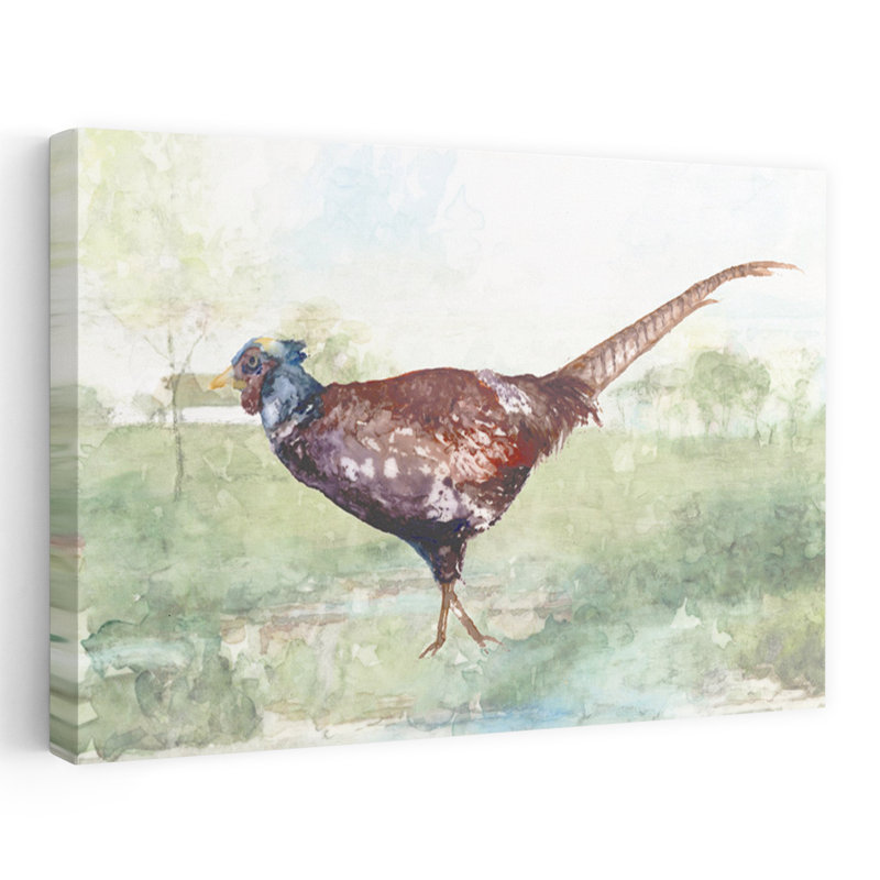 Art contemporain de la faune sauvage Woodland Wanderer 2, H 16 po x l 24 po