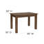 Table de salle à manger 60 po x 38 po-399666658-399666671