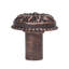 Acanthus large knob Rosette stylein Oil Rub Bronze-1616280376