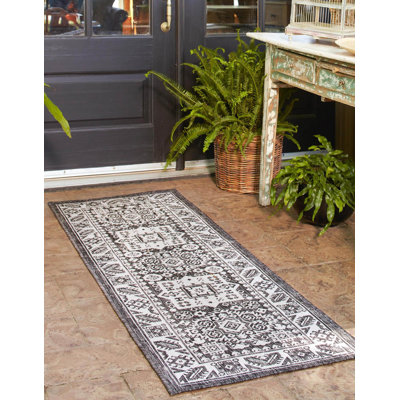 Indoor/Outdoor Chand Area Rug Stone Color