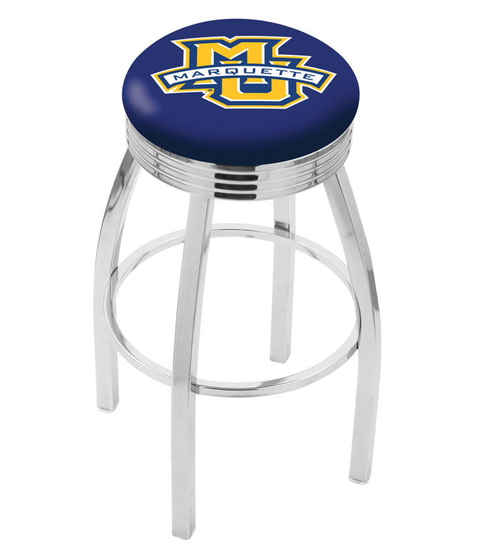 Tabouret de bar pivotant de 25 po NCAA, Marquette