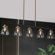 Satilla 5-Light Kitchen Island Linear Pendant