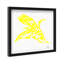 Manuel Roman - Swan Dance Shadowbox Animals Print by Oliver Gal, Black Frame, 12 x 12-1424518765-1424518766