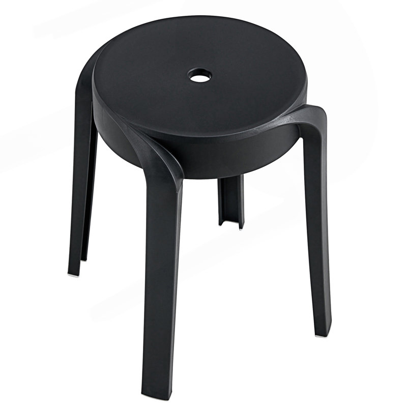 6 Pack Stackable Classroom Stools, Plastic Stools