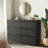 Dejesus 47.2" W 6-Drawer Double Dresser with Waveform Fluted Panels-648098217