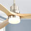Ceiling Fan with LED Lights and with Light Kit