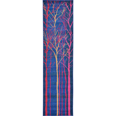 Glenarden Washable Abstract Indoor Rug