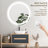 Naliyah Framelesss Round LED Bathroom Mirror with Lights, Makeup Mirror with Front and Backlit, Anti-Fog, 3 Colors and Dimmable Light-84179241