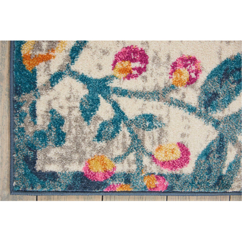 Tapis ivoire Augusta, Rectangle 5 pi 3 po x 7 pi 3 po