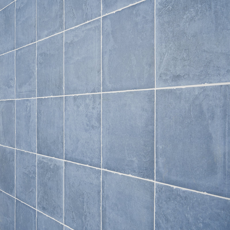 Carrelage de sol et de mur en porcelaine matte de 7,87 po x 7,87 po Kygo (10,76 pieds carrés / caisse), Indigo