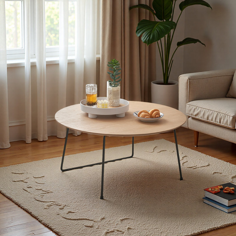 Table basse ronde American Minimalist Modern
