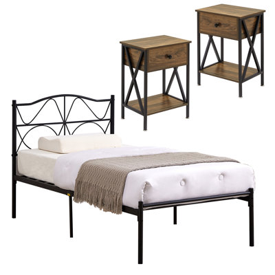 Iron Piece Bedroom Set