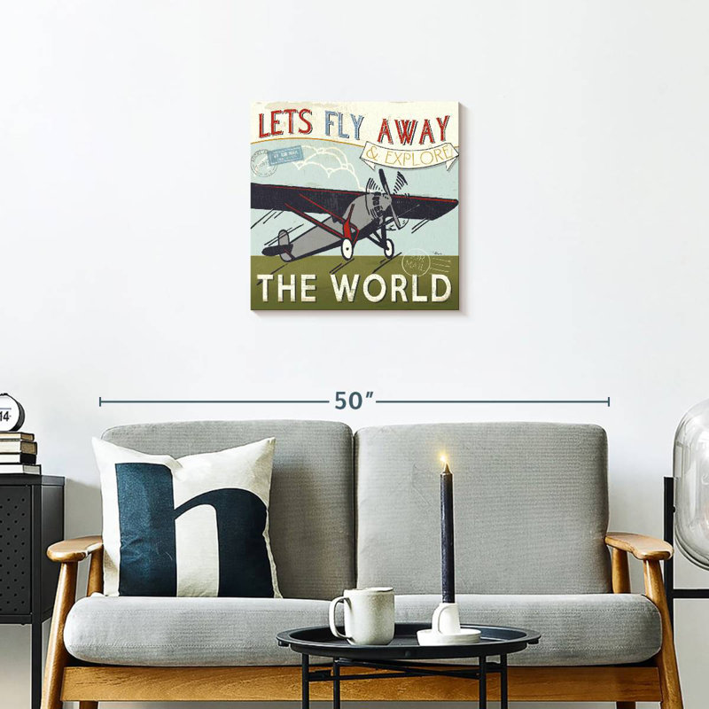 Tergel Let's Travel II, H 20 po x l 20 po