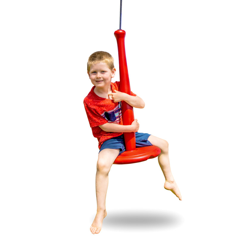 Balançoire pour arbre avec corde et mousqueton Gosports Free Flight, Rouge