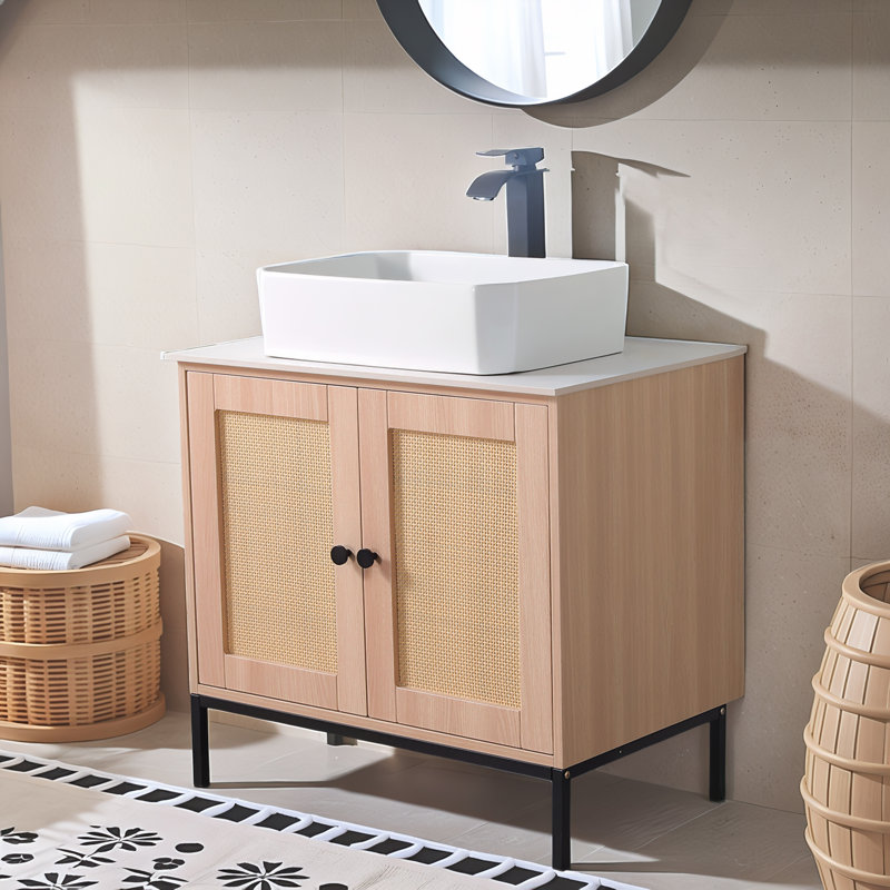 Ensemble de meuble-lavabo simple 30 po Oak
